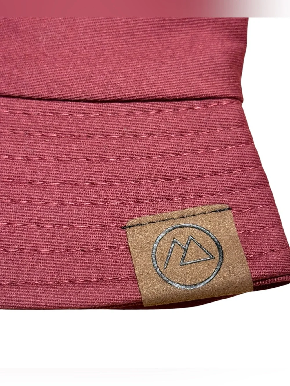 NWOT - Burgundy Cotton Bucket Hat One Size